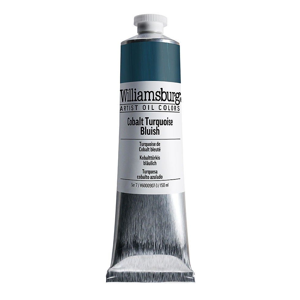 Williamsburg Artist Oil Colour - Cobalt Turquoise Bluish