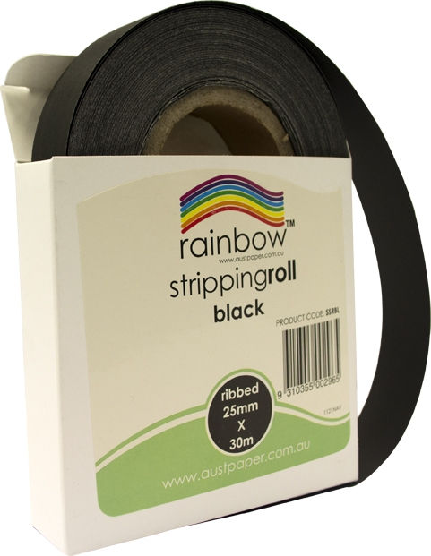 Thumbnail: RB Stripping Roll Ribbed 25mm