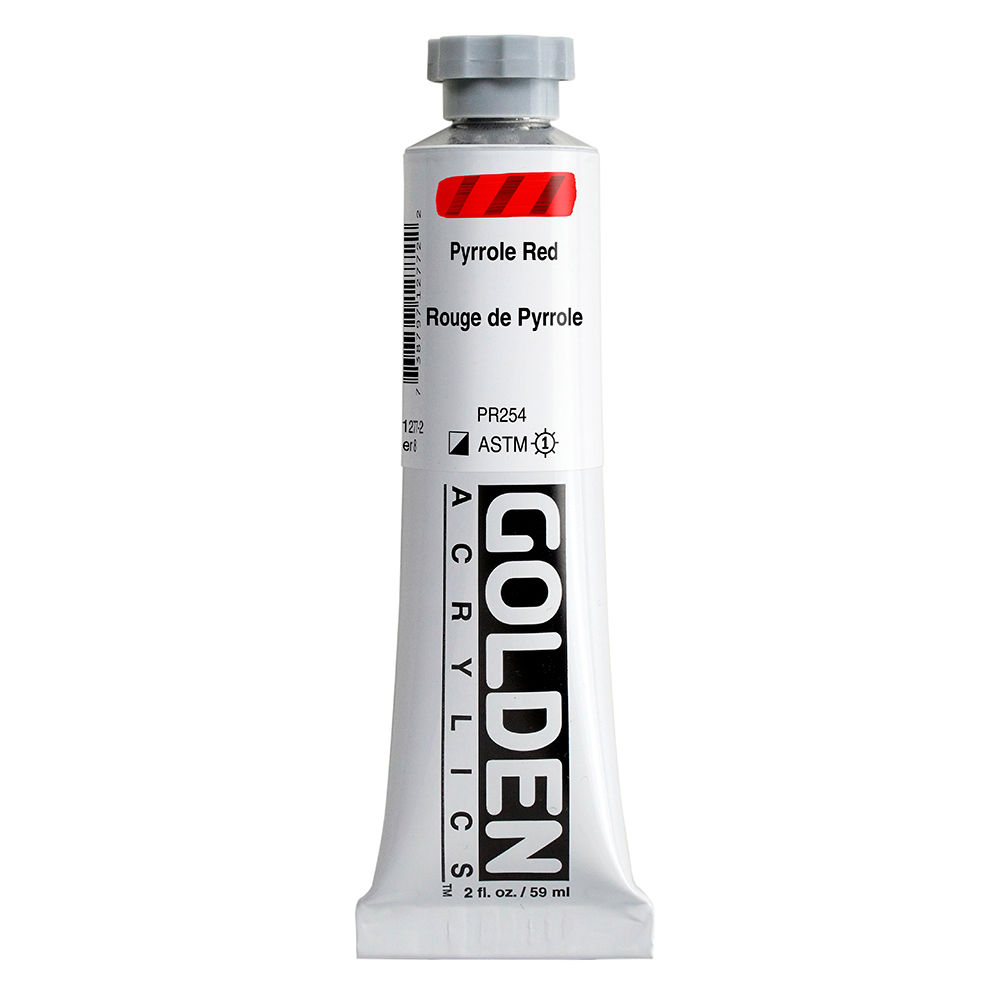 Golden Heavy Body Acrylic - Pyrrole Red