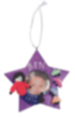 Thumbnail: Clay Photo Frames Stars 10's