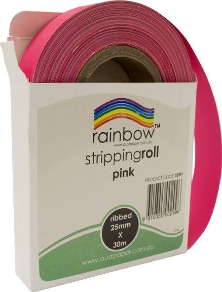 Thumbnail: RB Stripping Roll Ribbed 25mm
