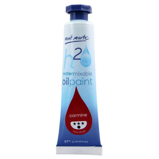 MM Water Mixable Oil Paint 37ml - Carmine