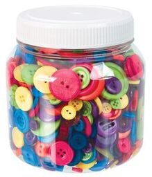 CS Basic Buttons (600g Tub)