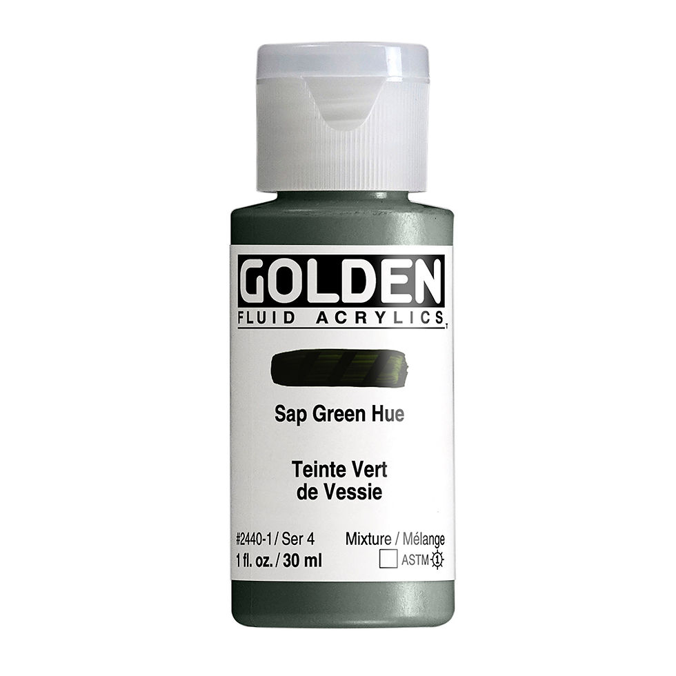 Golden Fluid Acrylic - Sap Green Hue