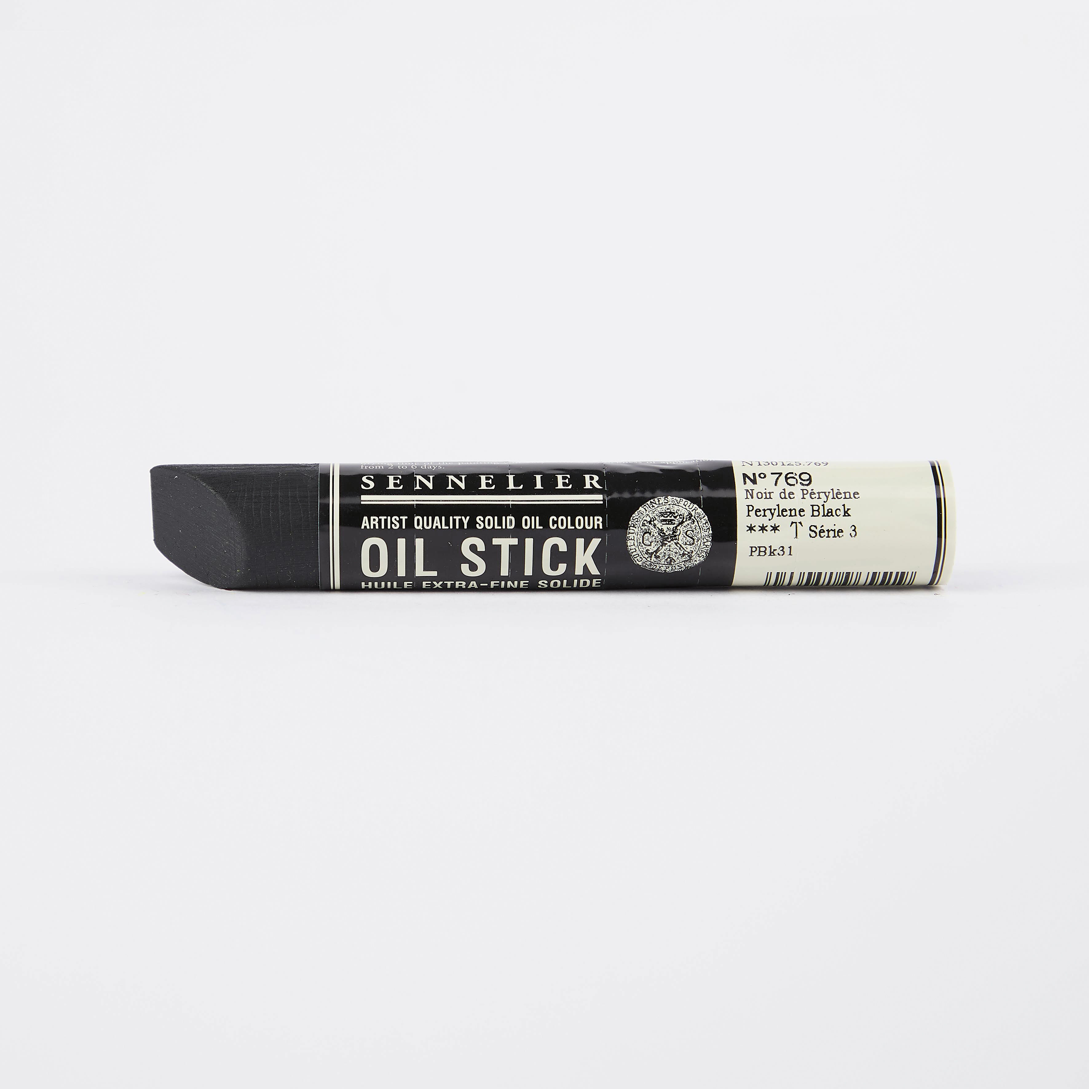 Sennelier Oil Stick 38ml - 769 Perylene Black S3