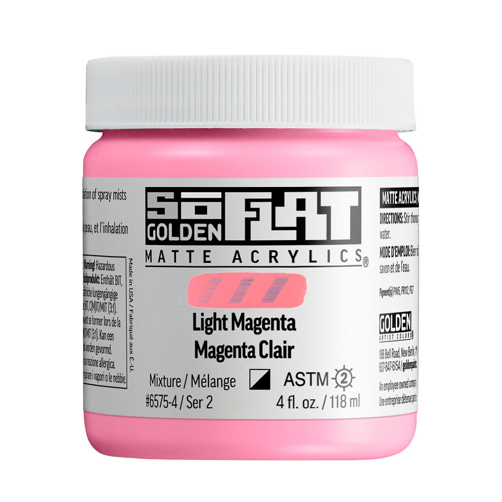Golden SoFlat Acrylic - Light Magenta