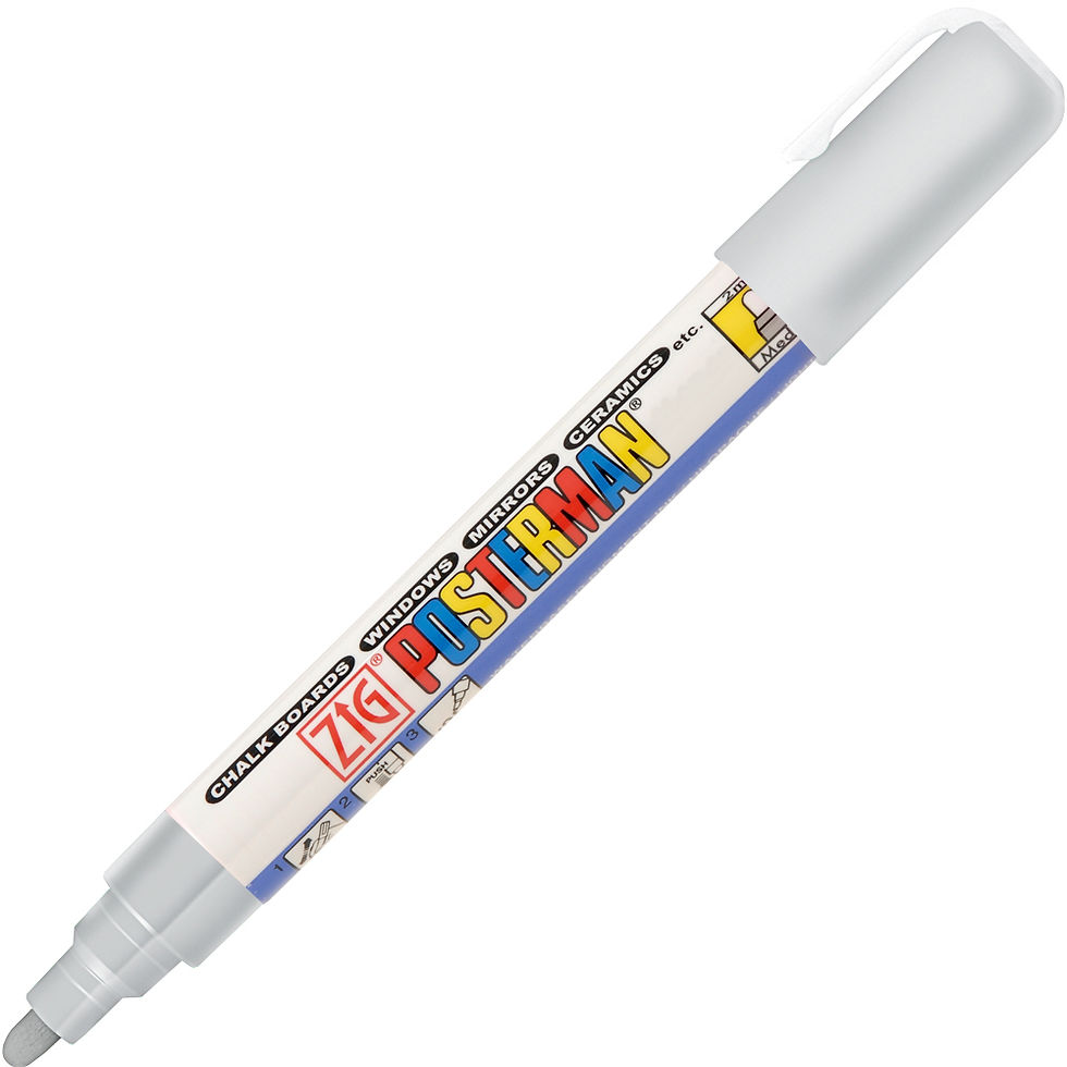 Thumbnail: Zig Posterman Medium 2mm Waterproof