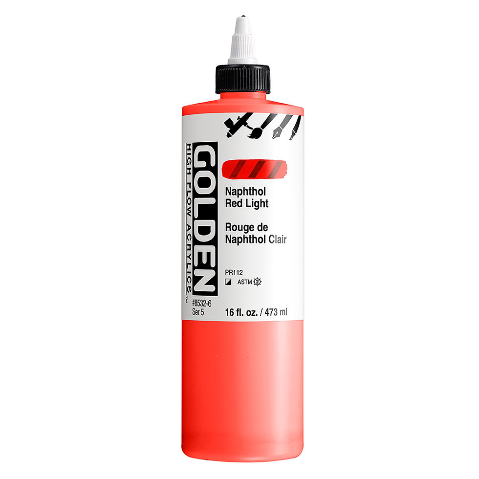 Thumbnail: Golden High Flow Acrylic - Naphthol Red Light
