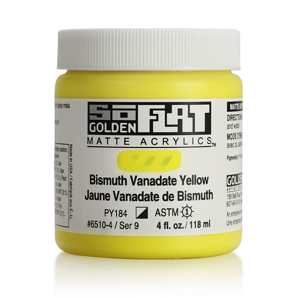 Golden SoFlat Acrylic - Bismuth Vanadate Yellow