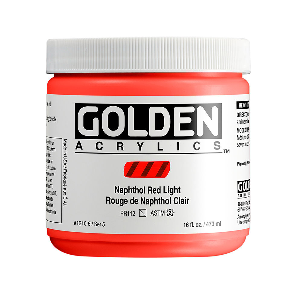 Thumbnail: Golden Heavy Body Acrylic - Naphthol Red Light