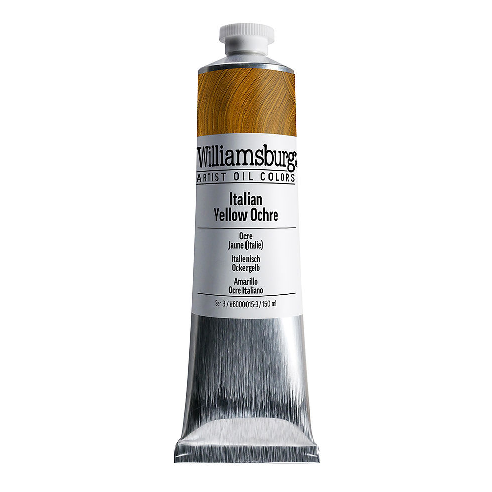 Williamsburg Artist Oil Colour - Italian Yellow Ochre