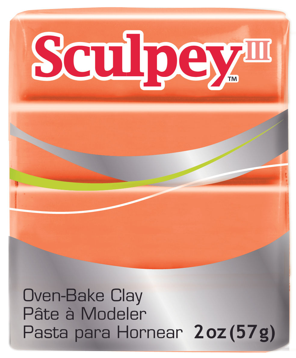 Sculpey III 57gm - Just Orange