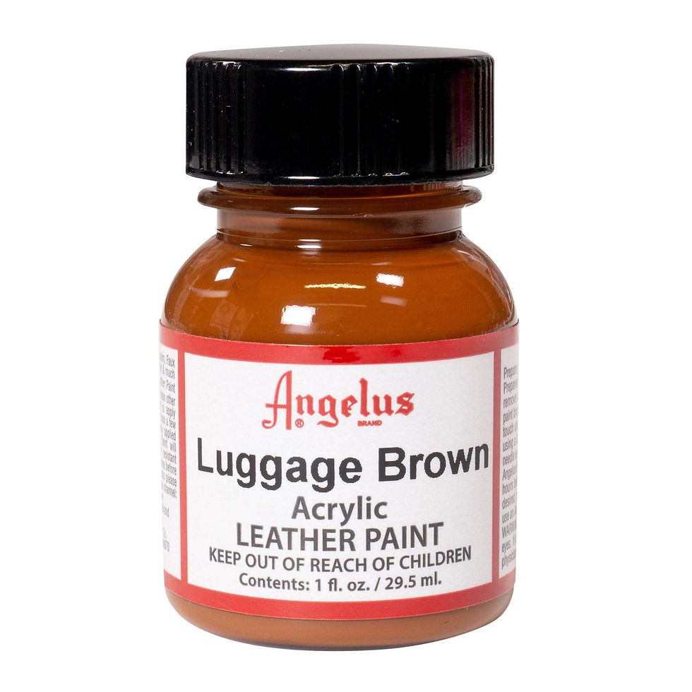 Angelus Leather Acrylic Paint 29ml - Luggage Brown