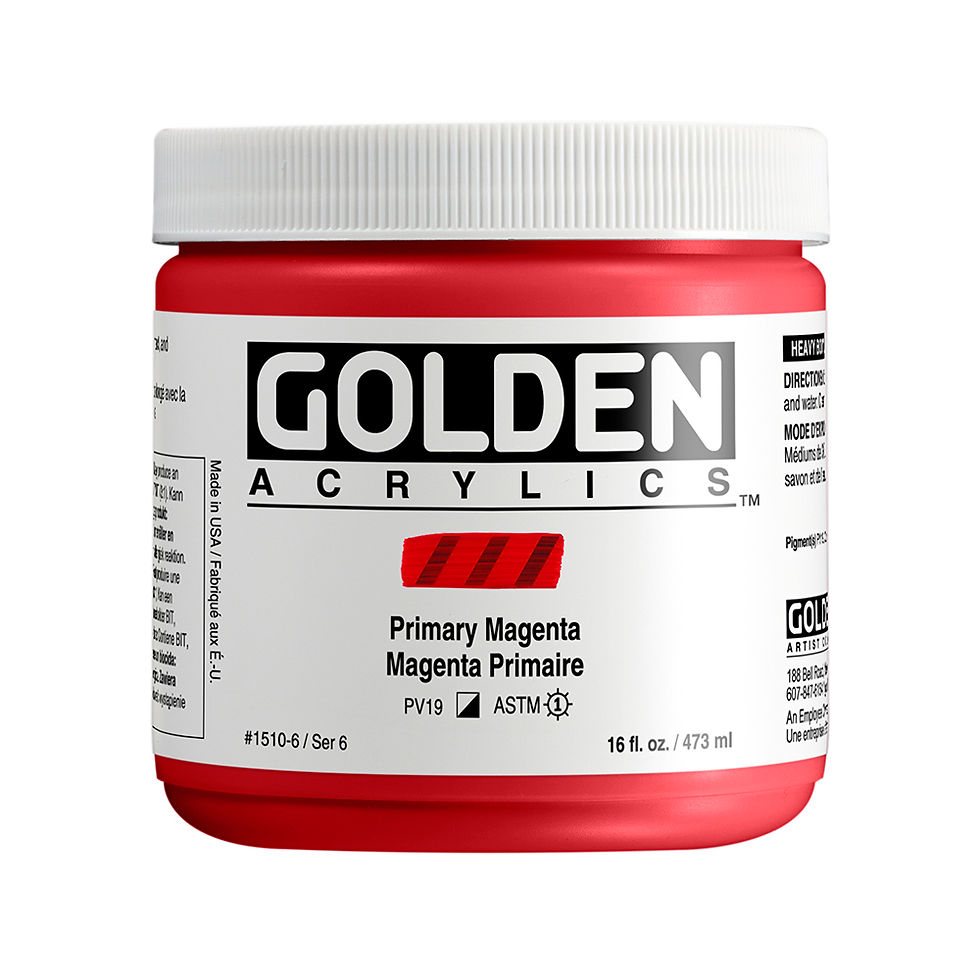 Thumbnail: Golden Heavy Body Acrylic - Primary Magenta