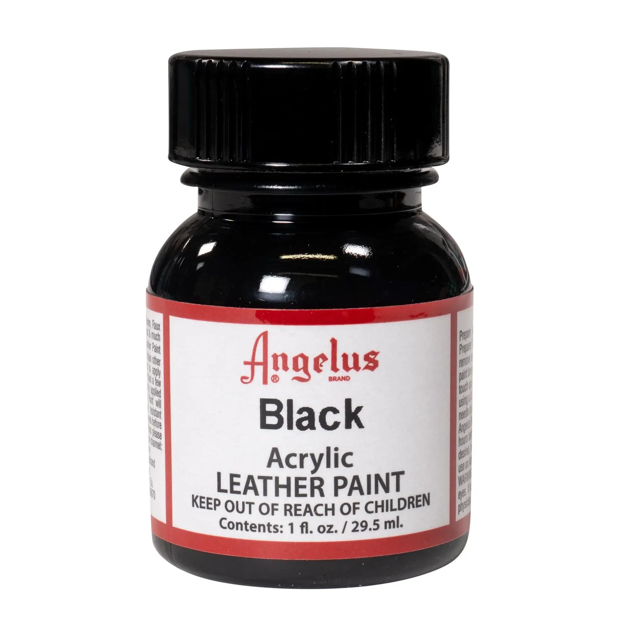 Angelus Leather Acrylic Paint - Black