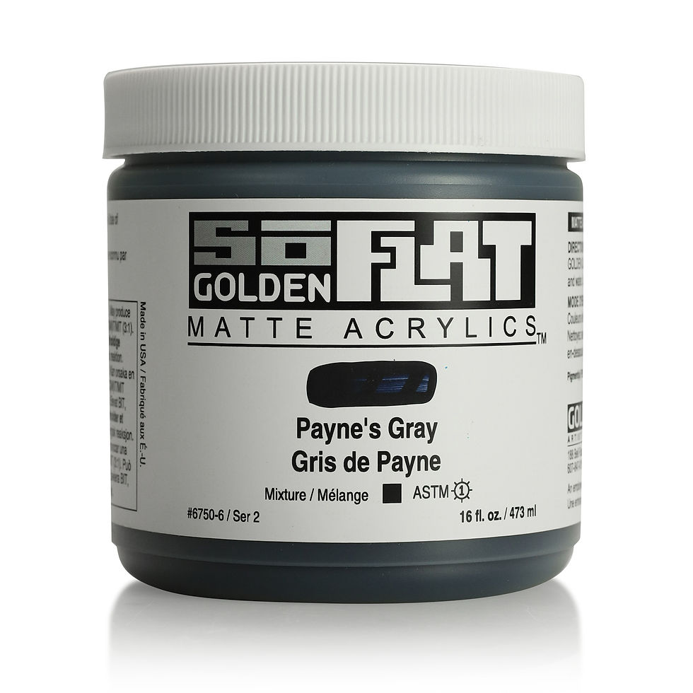 Thumbnail: Golden SoFlat Acrylic - Payne's Gray