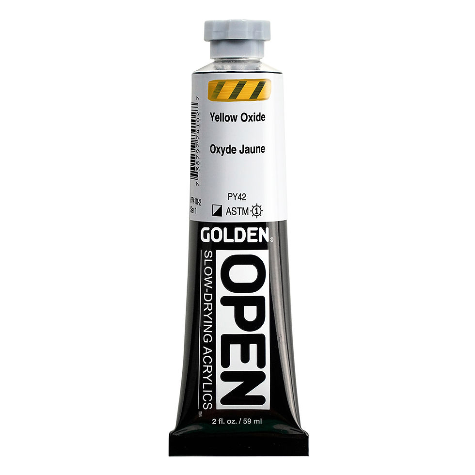 Golden Open Acrylic - Yellow Oxide