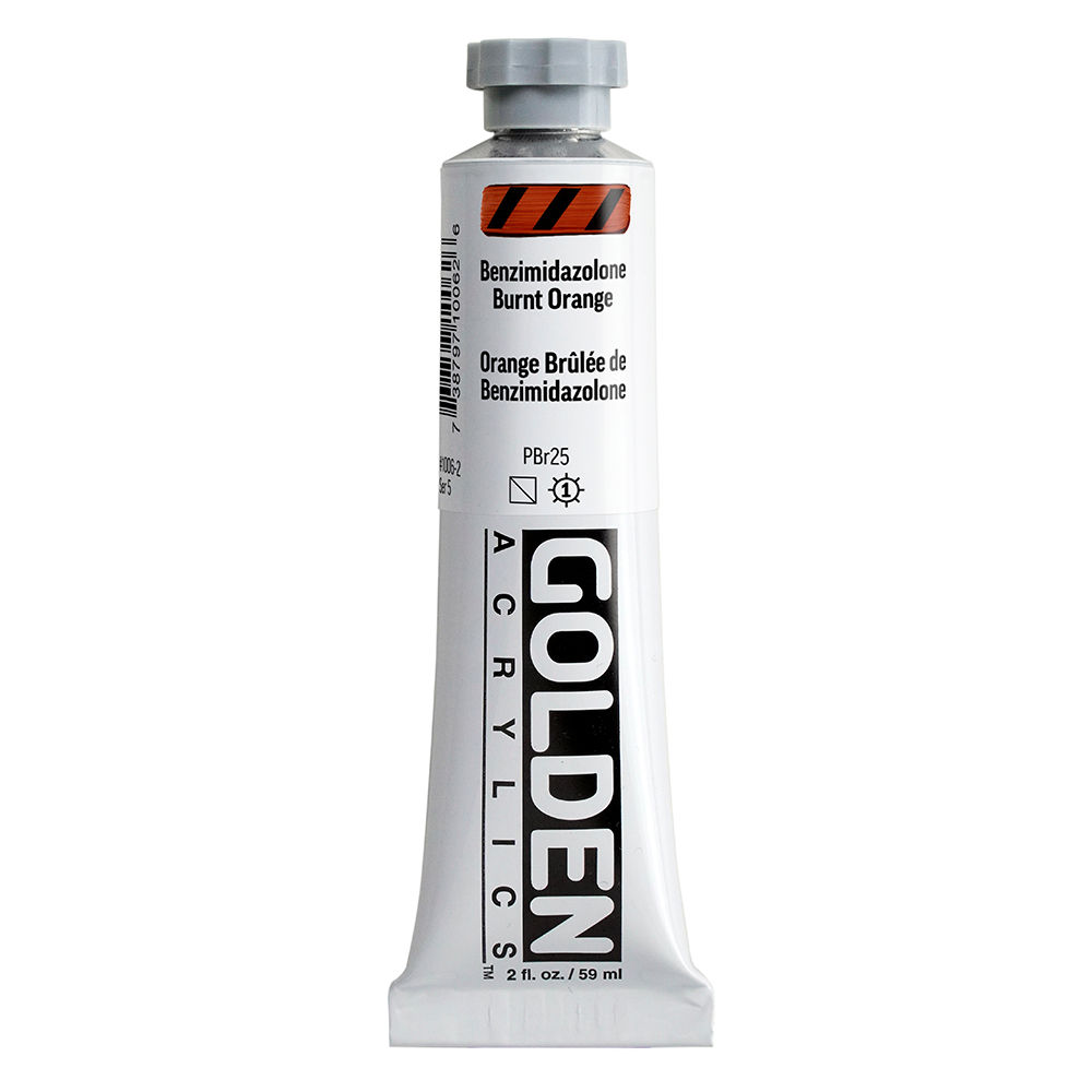 Golden Heavy Body Acrylic - Benzimidazolone Burnt Orange