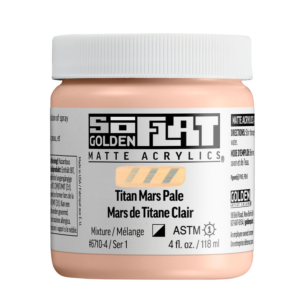 Golden SoFlat Acrylic - Titan Mars Pale