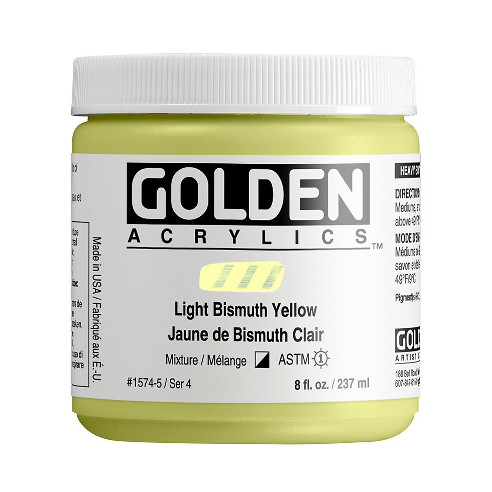 Thumbnail: Golden Heavy Body Acrylic - Light Bismuth Yellow