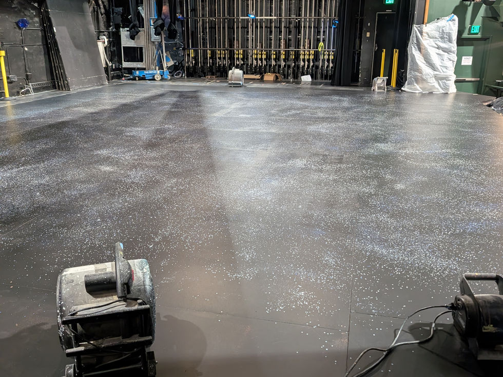 West Side Story Floor in Process