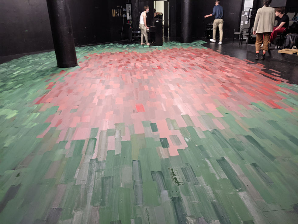 Laure Painting Process