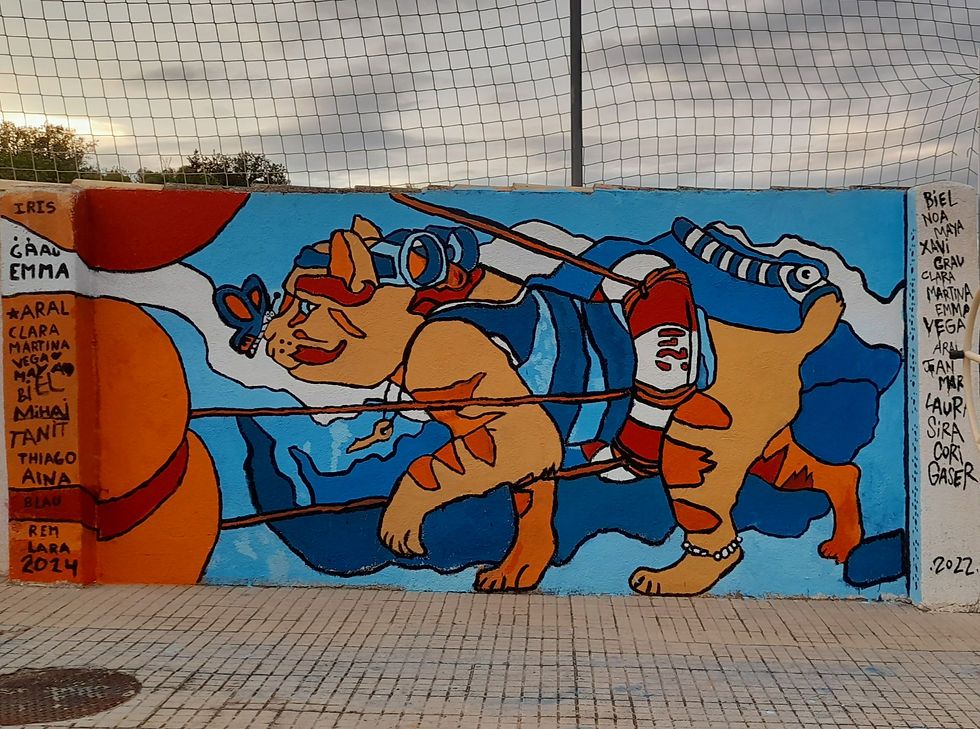 GODALL KID'S mural 2024