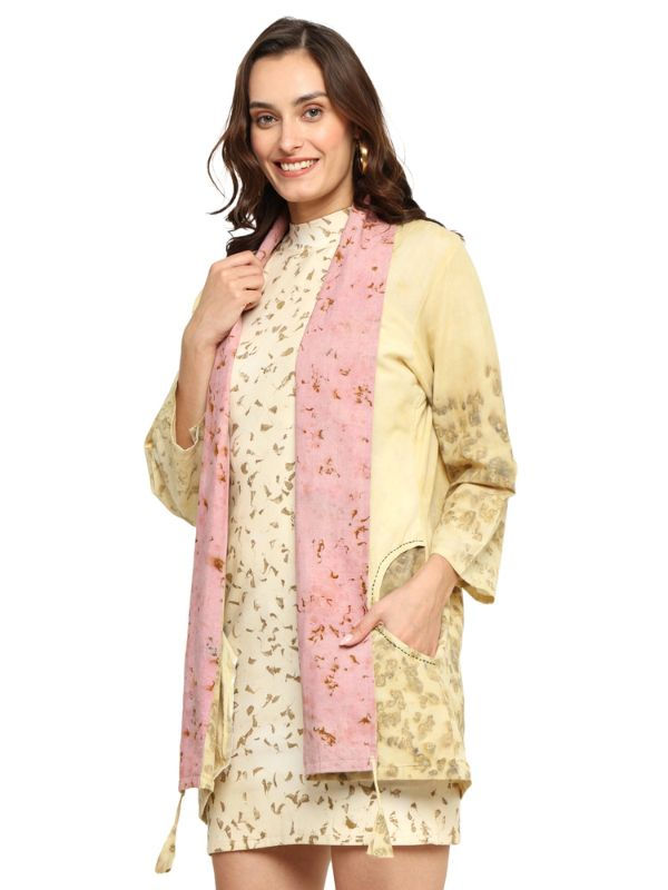 Thumbnail: Bageeya "Karma Kaleidoscope"  Organic Cambric jacket | Crafted with Harda & Rose