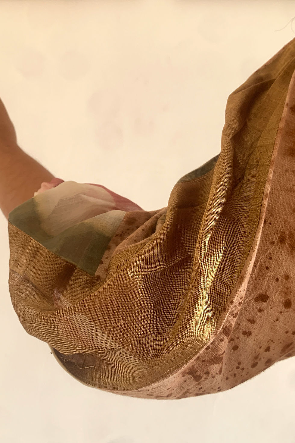 Thumbnail: Bageeya “Tingle” Natural Dyed Handwoven Organic Cotton Tiered Dress
