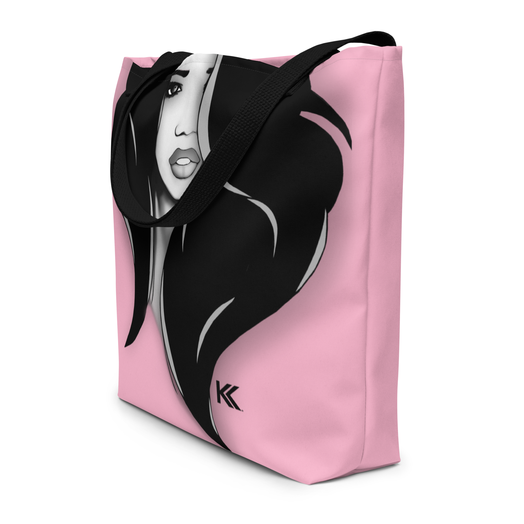 Je T'aime Beach Bag - Cotton Candy