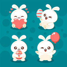Easter Rabbit Character
