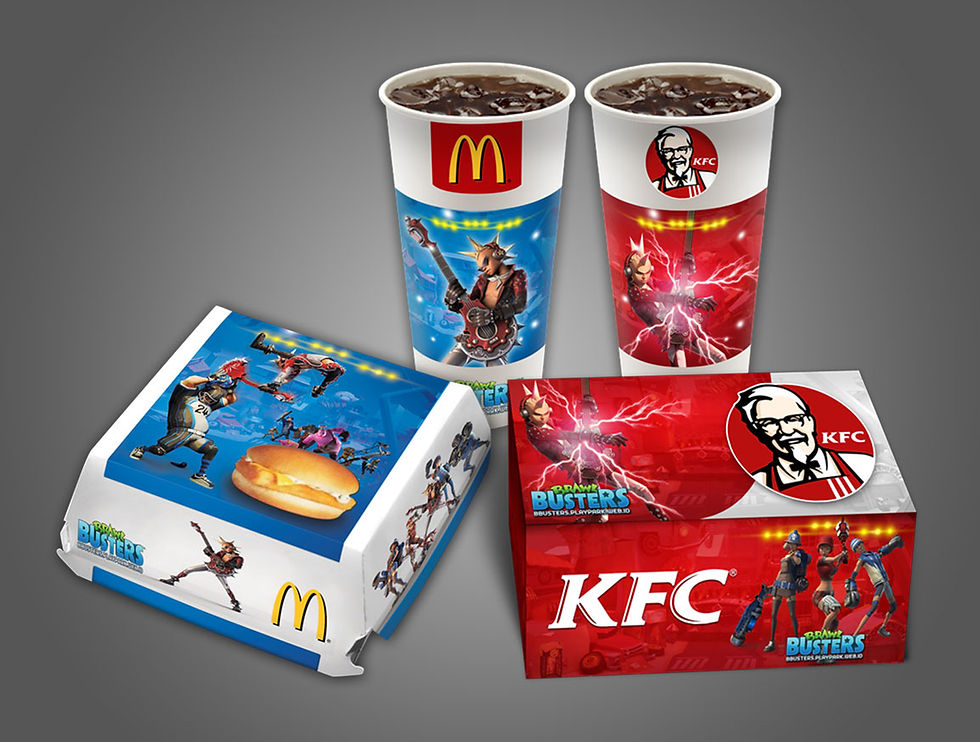 Brawl Busters. Collaboration Concept Packaging