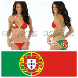 Portugal Flag Bikini