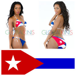 Cuba Flag Bikini