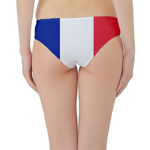 France Flag Hipster Cheeky Bikini Bottoms