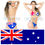 Thumbnail: Australia Flag Bikini Bottoms