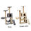 Thumbnail: Cat Scratcher Tree Tower Wooden Big Cat Tree House