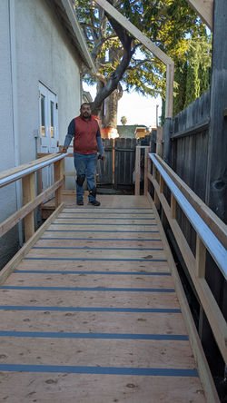 Said helped build teh ramp
