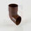 Thumbnail: BR216 68mm round downpipe shoe in brown