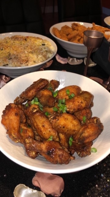 Arranged Food and Objects
