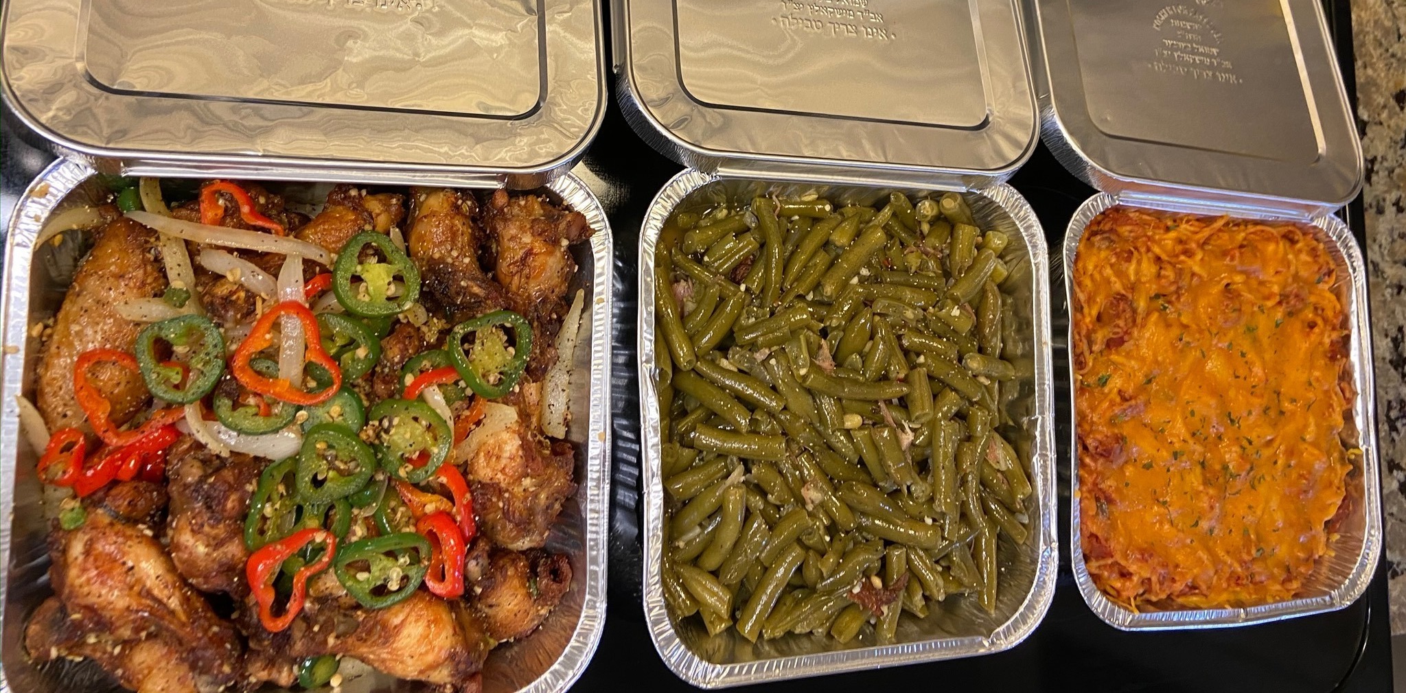 Arranged Food and Objects