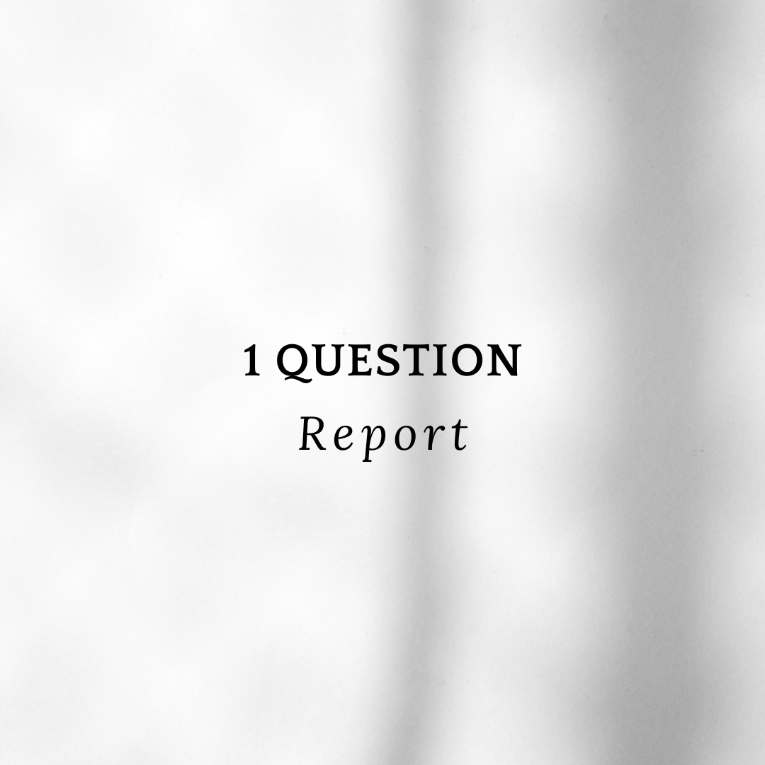 1 Question Report