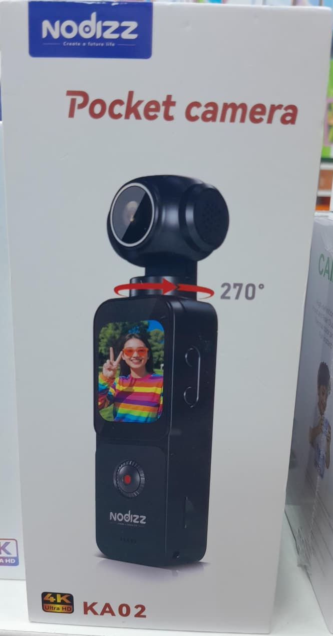 Nodizz KA02 4K Ultra HD Pocket Camera