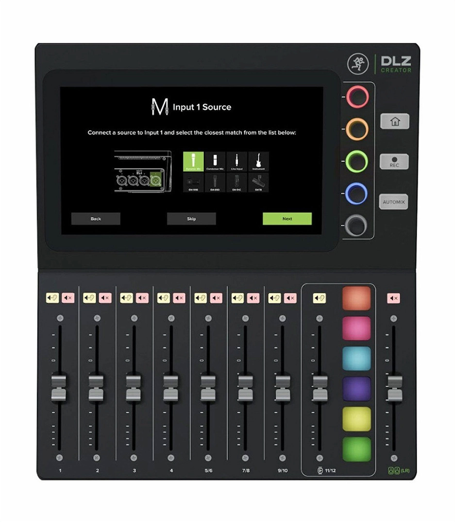 Mackie DLZ Creator PODCASTING Mixer