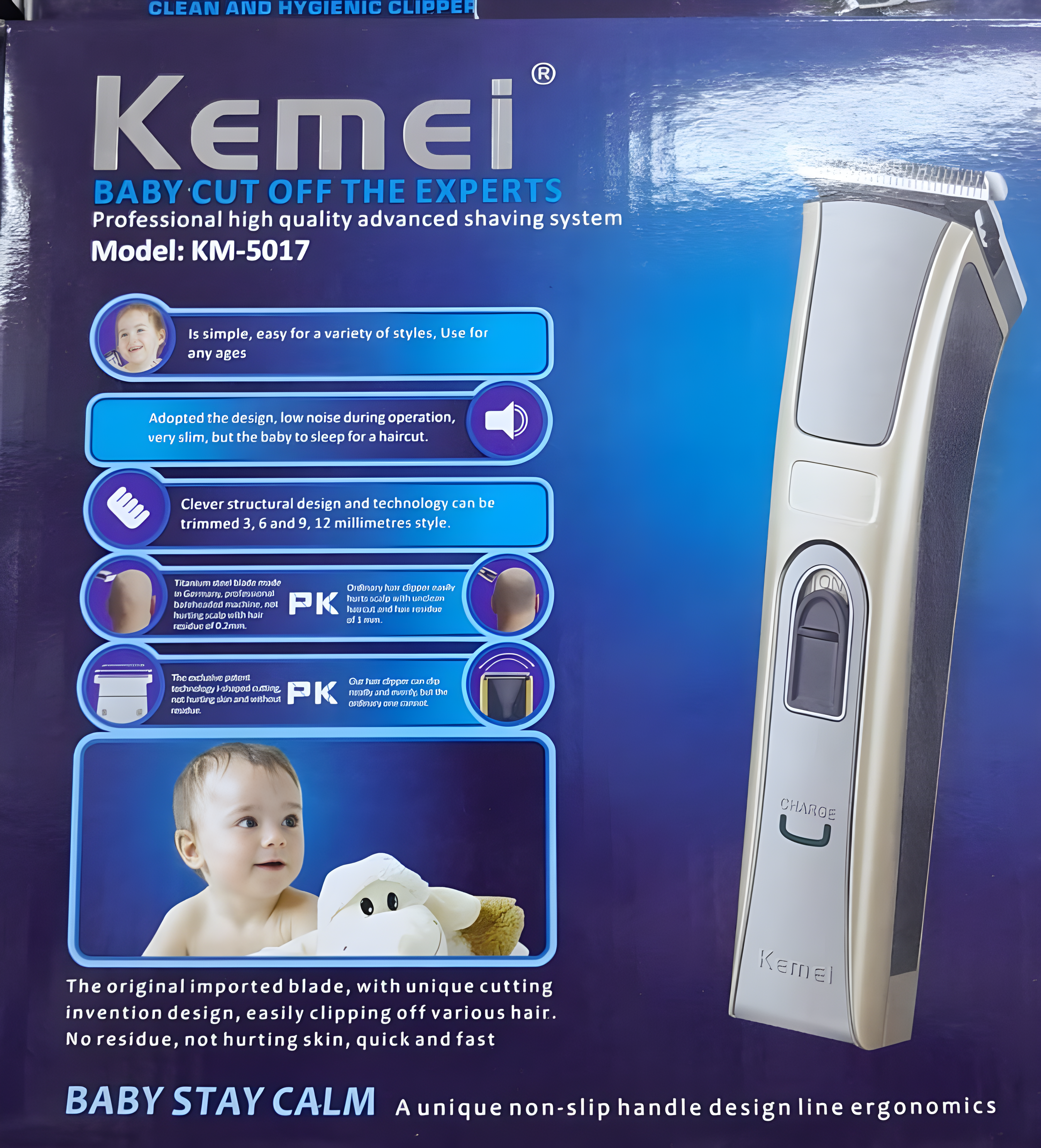 Kemei KM-5017 Professional Hair Clipper