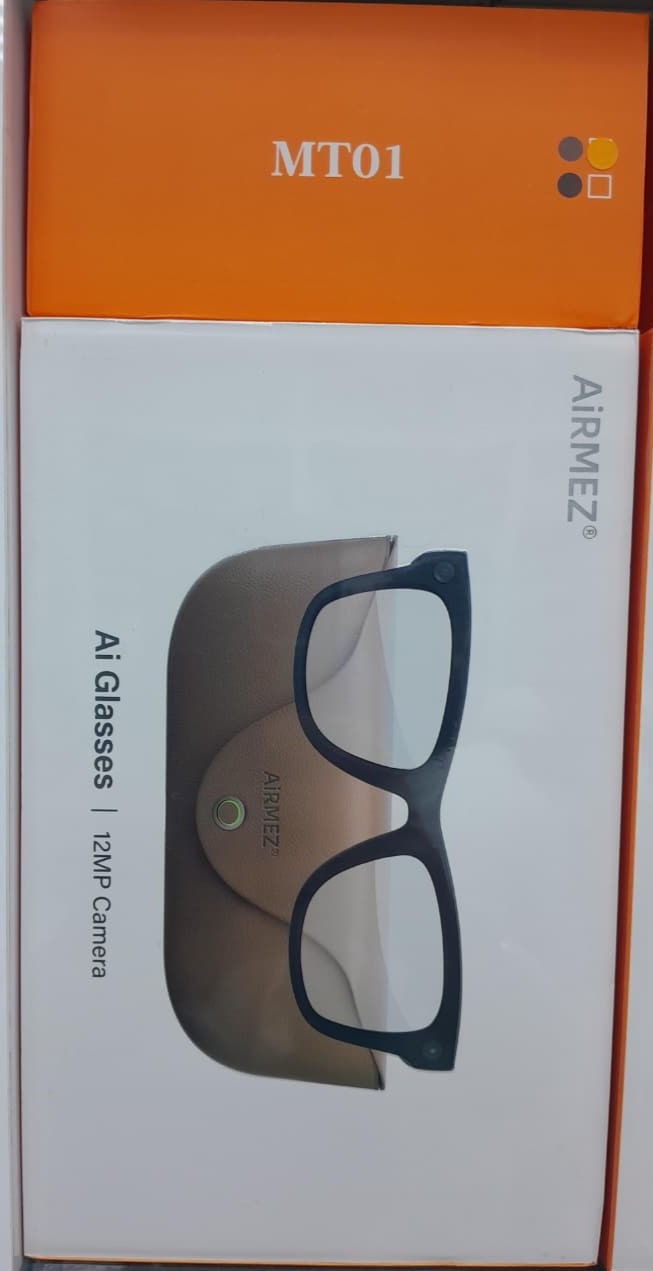AIRMEZ MT01 AI Glasses with 12 MP
