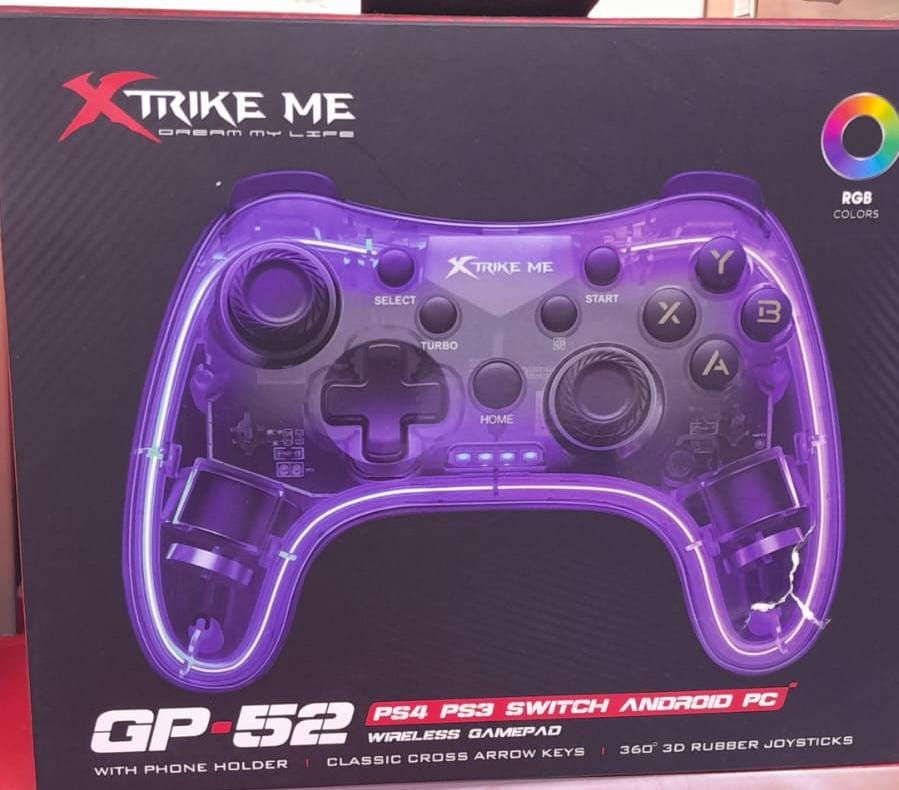 Xtrike Me GP-52 RGB Wireless Gamepad