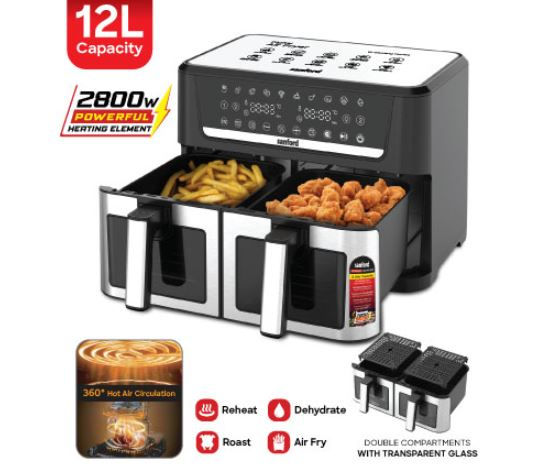 Sanford 12.0Litre Digital Air Fryer - SF2459AF