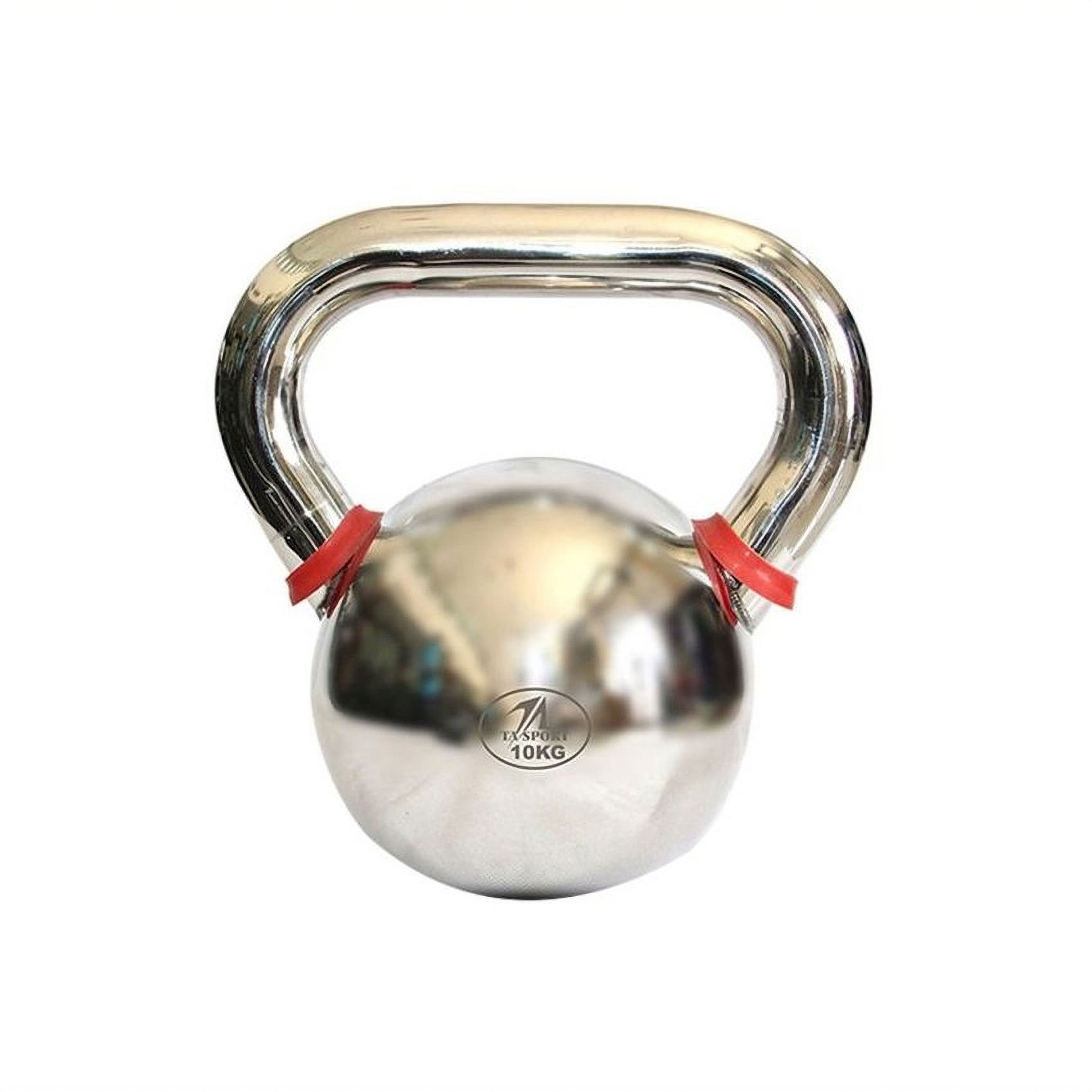 Chrome Kettlebell 10Kg Silver