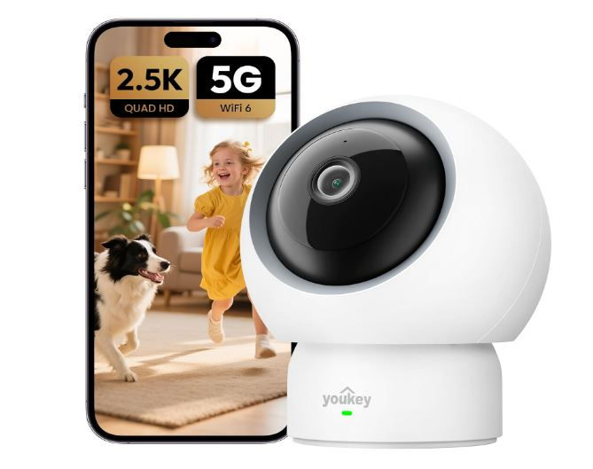 Youkey Indoor Security Camera P310, 1080P Full HD Wi-Fi Smart Camera